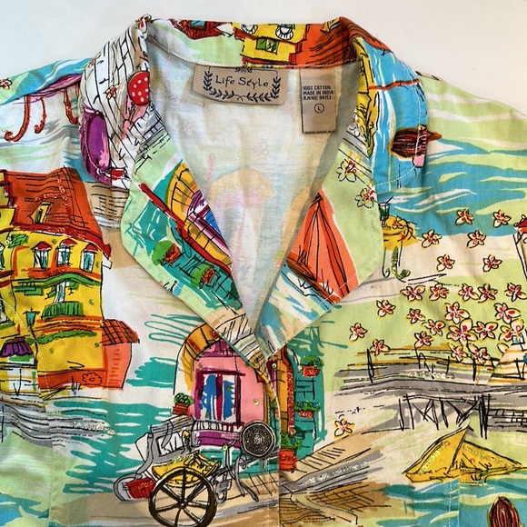 Jacket - Artist Sketches of Beach and Street Scenes - Picture 3 of 9